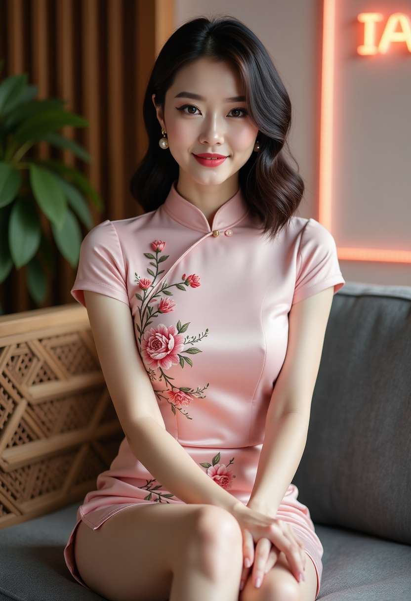 小瘦子为老人修理收音机